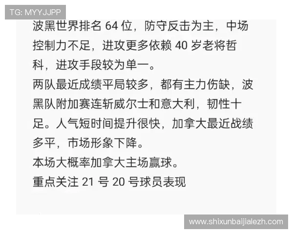 加拿大对波黑2026年世界杯比赛历史交锋纪录与战术分析解读 加拿大对波黑2026年世界杯比赛历史交锋纪录与战术分析解读